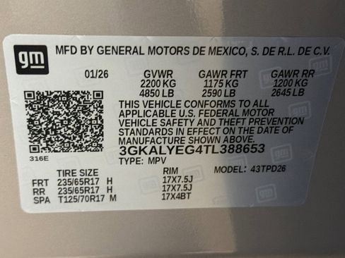 New 2026 GMC Terrain AT4 w/ LPO, Black Badging Package image 22