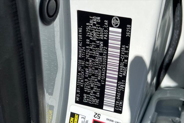 Certified 2025 Toyota Camry SE FWD image 32