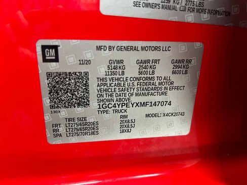 Certified 2021 Chevrolet Silverado 2500 LTZ w/ LTZ Plus Package AWD/4WD image 29
