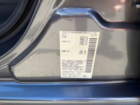 Used 2020 Nissan Altima 2.0 Platinum FWD image 36
