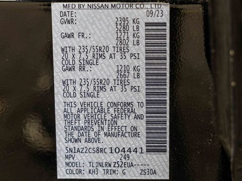 Certified 2024 Nissan Murano SL image 31