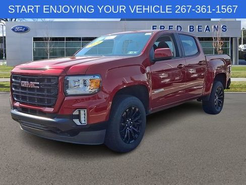 Used 2021 GMC Canyon Elevation w/ Driver Alert Package AWD/4WD image 3