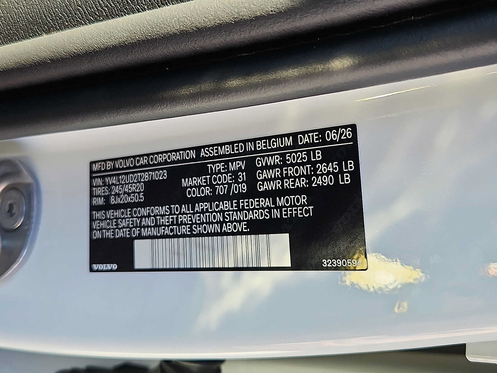 Used 2026 Volvo XC40 B5 Ultra w/ Protection Package Premier AWD/4WD image 26