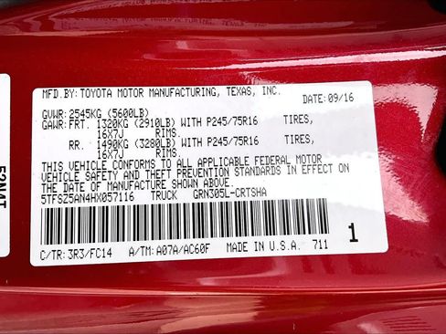 Used 2017 Toyota Tacoma SR5 AWD/4WD image 37