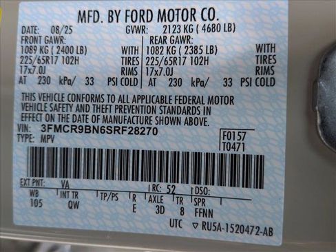 New 2025 Ford Bronco Sport Big Bend image 17