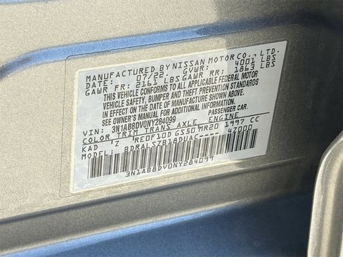 Certified 2022 Nissan Sentra SR w/ SR Premium Package image 36