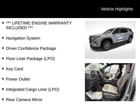 New 2026 Chevrolet Traverse LT w/ Driver Confidence Package image 2