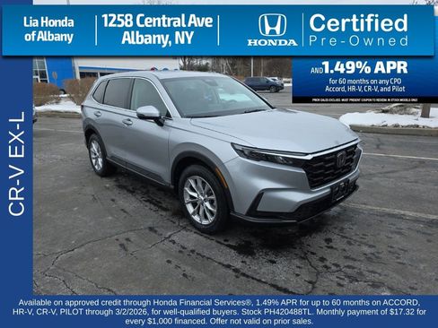 Certified 2023 Honda CR-V EX-L image 1