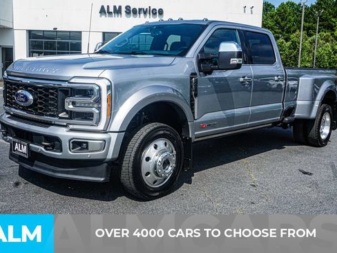 Used 2023 Ford F450 Platinum w/ Camper Package AWD/4WD image 3