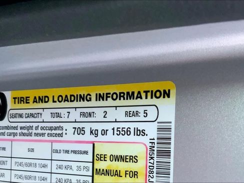 Used 2018 Ford Explorer XLT w/ Equipment Group 202A image 30