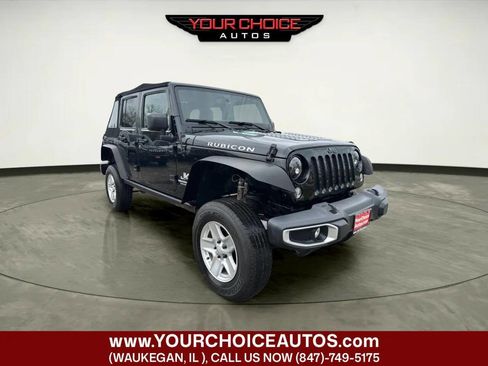 Used 2015 Jeep Wrangler Unlimited Rubicon w/ Dual Top Group image 7
