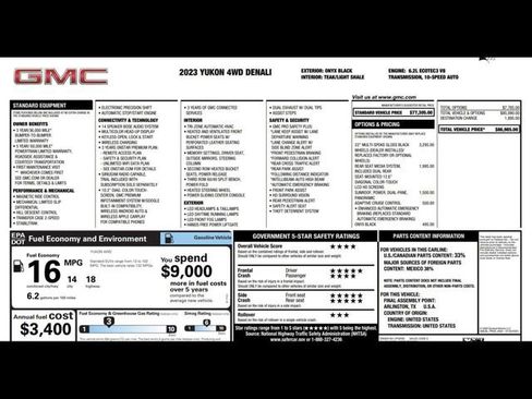 Used 2023 GMC Yukon Denali image 3