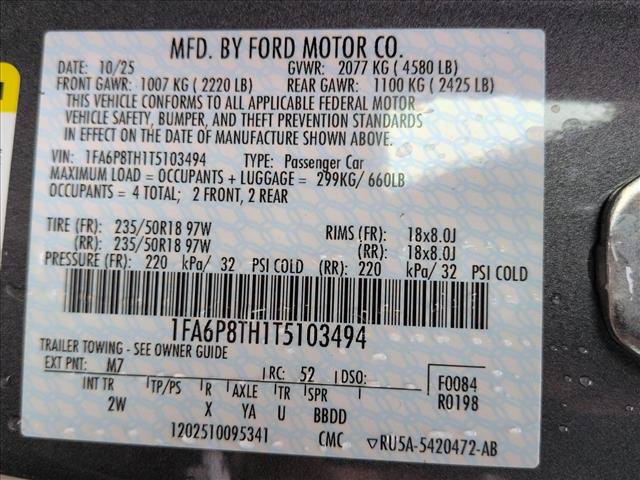 New 2026 Ford Mustang Coupe RWD image 17