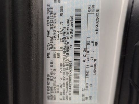 Certified 2025 Ford Transit 350 XLT image 49