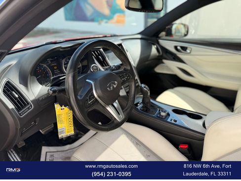 Used 2018 INFINITI Q60 Red Sport 400 w/ Pro Active Package image 16