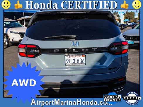 Certified 2024 Honda Pilot Sport image 12