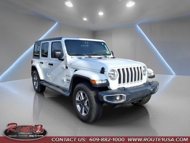Used 2018 Jeep Wrangler Unlimited Sahara w/ Cold Weather Group AWD/4WD image 1