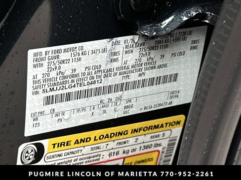 New 2026 Lincoln Navigator Reserve AWD/4WD image 37