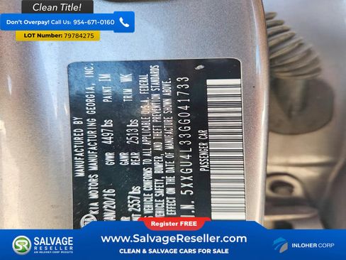 Used 2016 Kia Optima EX w/ Premium Package image 17