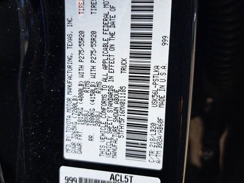 Used 2021 Toyota Tundra Limited w/ Nightshade Special Edition image 24