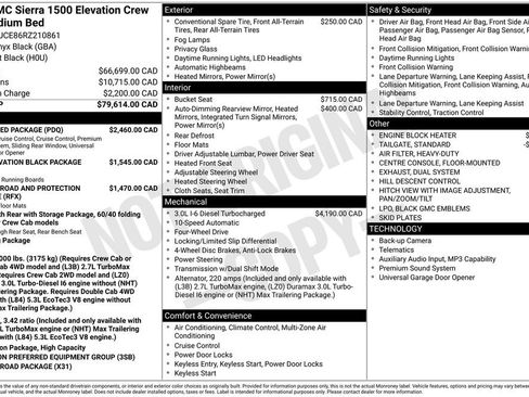 Used 2024 GMC Sierra 1500 Elevation w/ Preferred Package AWD/4WD image 41
