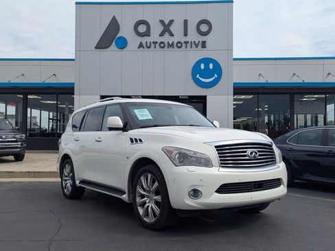 Used 2014 INFINITI QX80 4WD w/ Deluxe Touring Package image 1