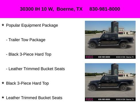 Used 2022 Jeep Gladiator Overland w/ Popular Equipment Package AWD/4WD image 16