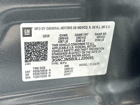 Used 2020 Chevrolet Trax LS w/ Tint and Cruise Package AWD/4WD image 22