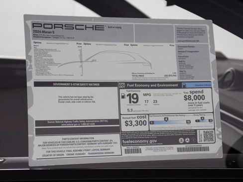 New 2026 Porsche Macan S AWD/4WD image 25