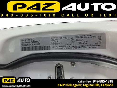 Used 2021 RAM 2500 Power Wagon w/ 75th Anniversary Edition image 17