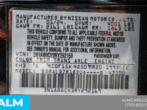 Used 2024 Nissan Sentra SV FWD image 45