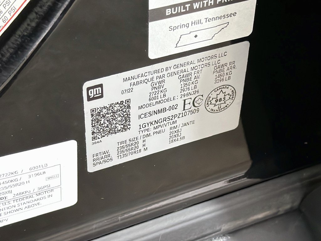 Used 2023 Cadillac XT5 Sportv w/ LPO, Floor Liner Package AWD/4WD image 35