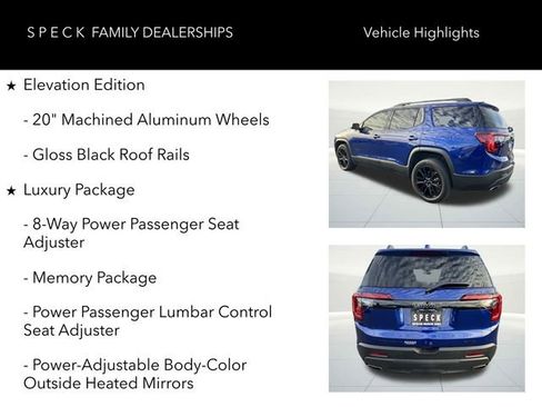 Certified 2023 GMC Acadia SLT w/ Elevation Edition image 14