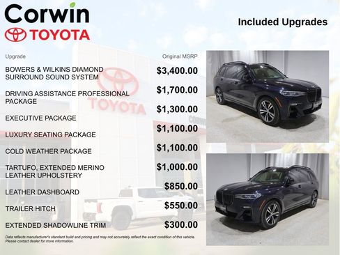 Used 2021 BMW X7 M50i image 4