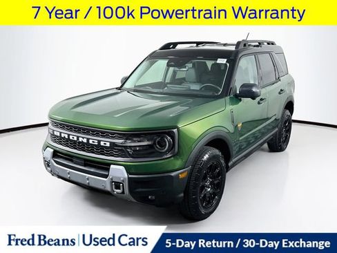 Certified 2025 Ford Bronco Sport Badlands AWD/4WD image 4