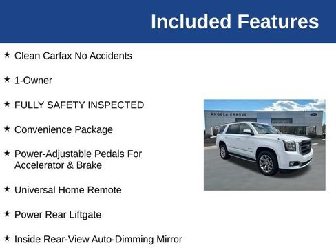 Used 2016 GMC Yukon SLE w/ Convenience Package RWD image 5