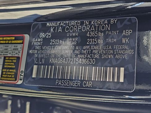 New 2026 Kia K5 GT-Line image 14