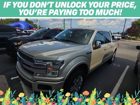 Used 2018 Ford F150 Platinum w/ Equipment Group 701A Luxury AWD/4WD image 1