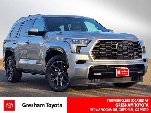 Certified 2025 Toyota Sequoia Platinum image 1