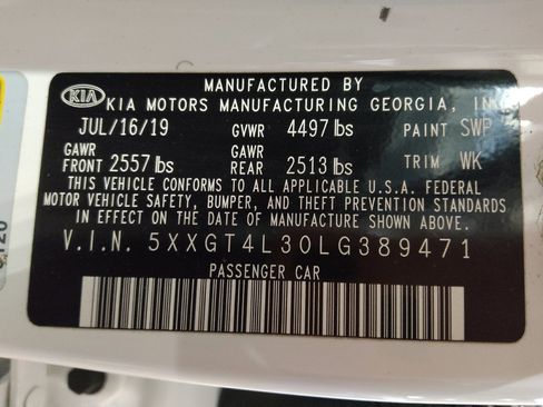 Used 2020 Kia Optima LX image 33