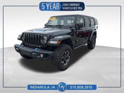 Used 2021 Jeep Wrangler Unlimited Rubicon 4xe w/ Steel Bumper Group