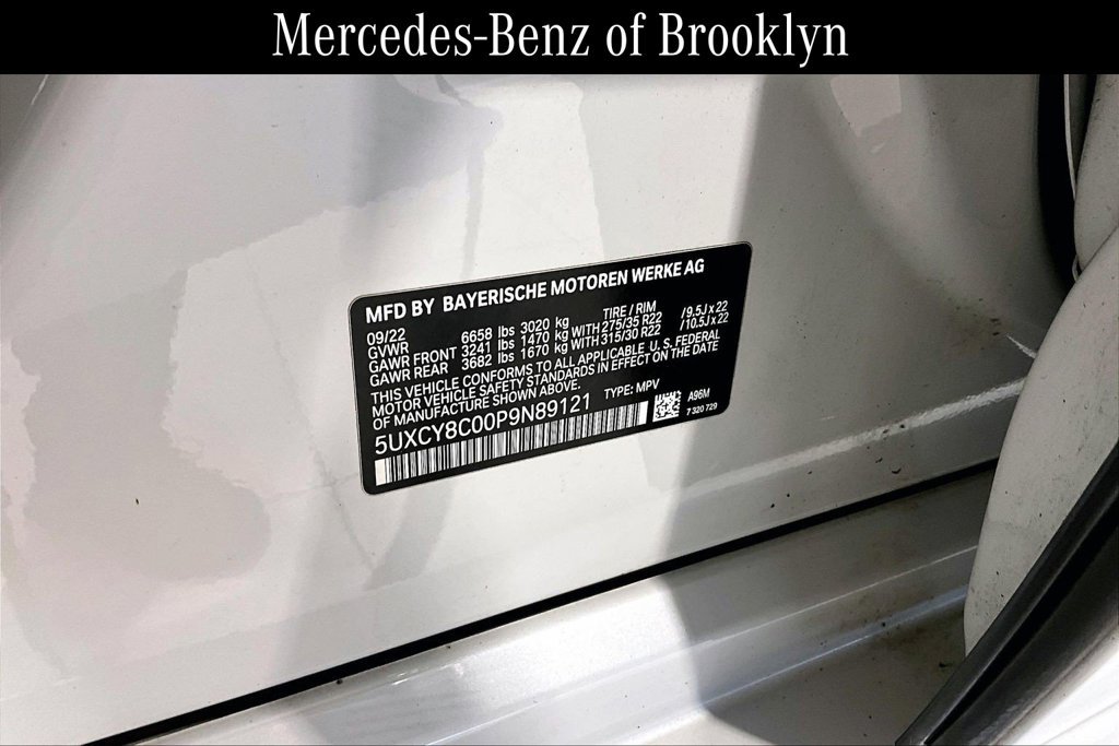 Used 2023 BMW X6 M50i w/ Executive Package AWD/4WD image 33