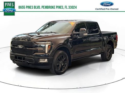 Certified 2024 Ford F150 Platinum w/ FX4 Off-Road Package AWD/4WD image 1