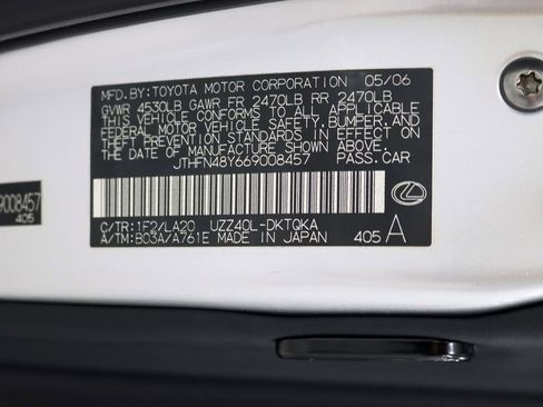 Used 2006 Lexus SC 430 Convertible RWD image 32