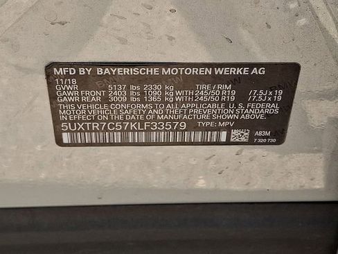 Used 2019 BMW X3 sDrive30i w/ Convenience Package RWD image 22