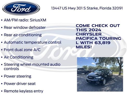 Used 2024 Chrysler Pacifica Touring-L FWD image 21
