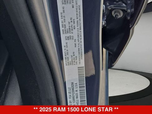 Used 2025 RAM 1500 Lone Star RWD image 33