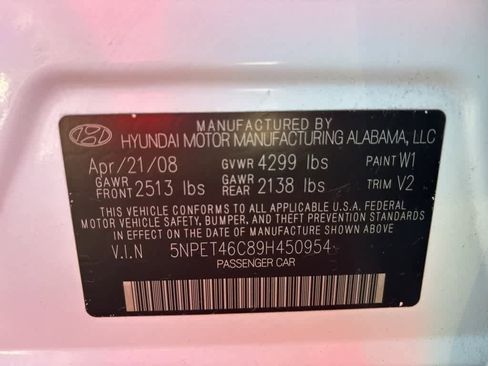 Used 2009 Hyundai Sonata GLS w/ Popular Equipment Pkg 2 image 12