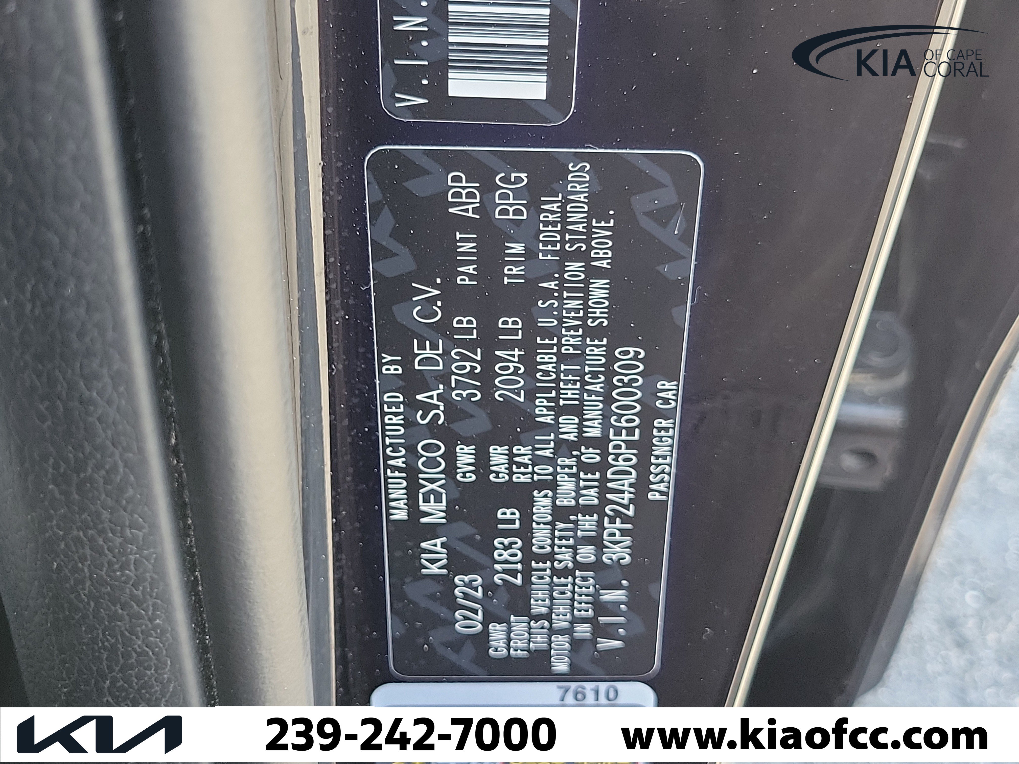 Certified 2023 Kia Forte LXS w/ LXS Technology Package FWD image 30