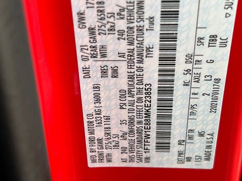 Used 2021 Ford F150 XLT w/ Equipment Group 302A High image 25